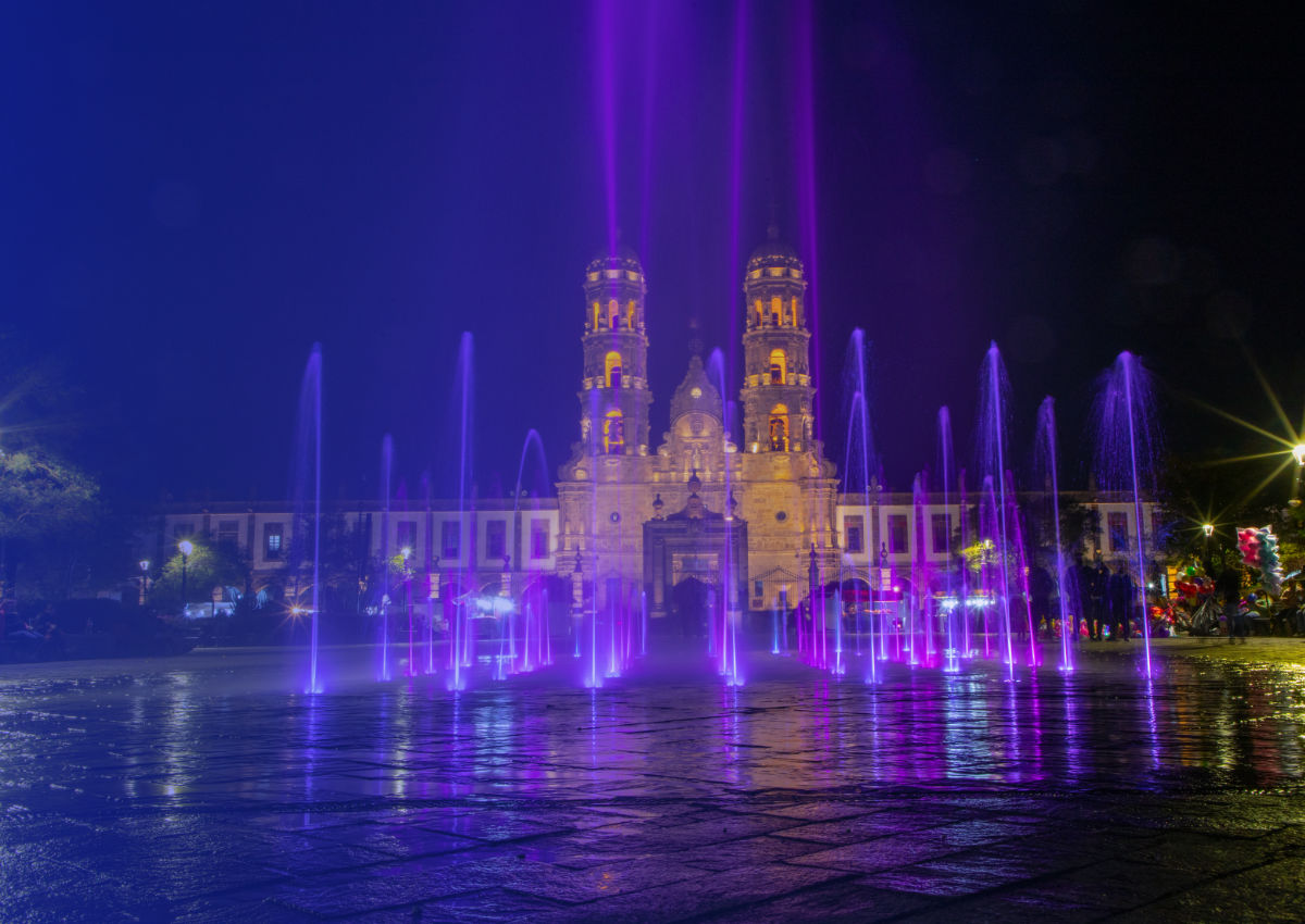 Fuentes interactivas de piso
